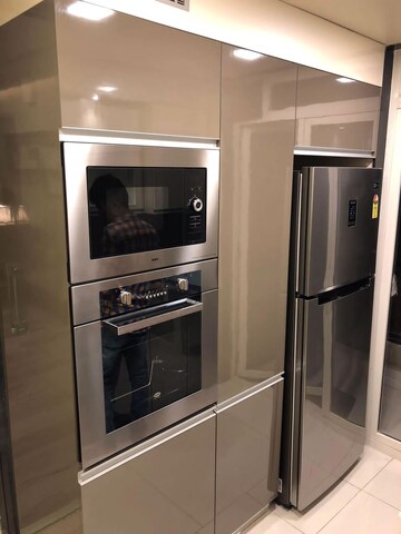 Kitchen in 3 BHK Apartment at Runwal Elegante, Andheri West – for Rent