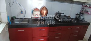 Kitchen in 2 BHK Apartment at R Euphoria Apartments, Kondhwa – for Rent