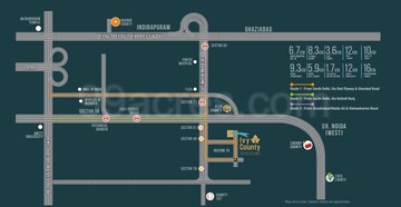 Furnished Amenities in 3 BHK Apartment at ABA Ivy County, Sector 75 – for Sale