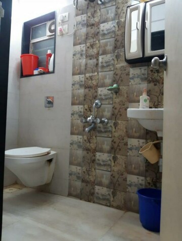 Bathroom in 2 BHK Apartment at Green Gagan, Kandivali East – for Rent