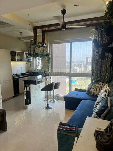 Living Room in 1 BHK Apartment at Runwal Forests, Kanjurmarg West – for Rent
