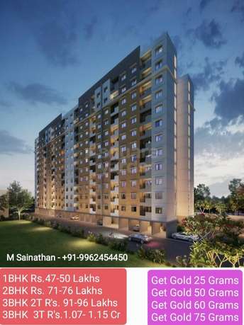 1 BHK Apartment For Resale in Purva Windermere Pallikaranai Chennai 5376586