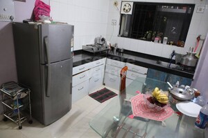 Kitchen in 2 BHK Apartment at Kumar Pragati, Nibm Road – for Sale