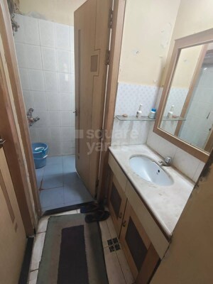 Bathroom in 1 BHK Apartment at Bramha Aangan, Salunkhe Vihar Society – for Rent