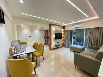 Living Room in 2 BHK Apartment at Juhu – for Rent