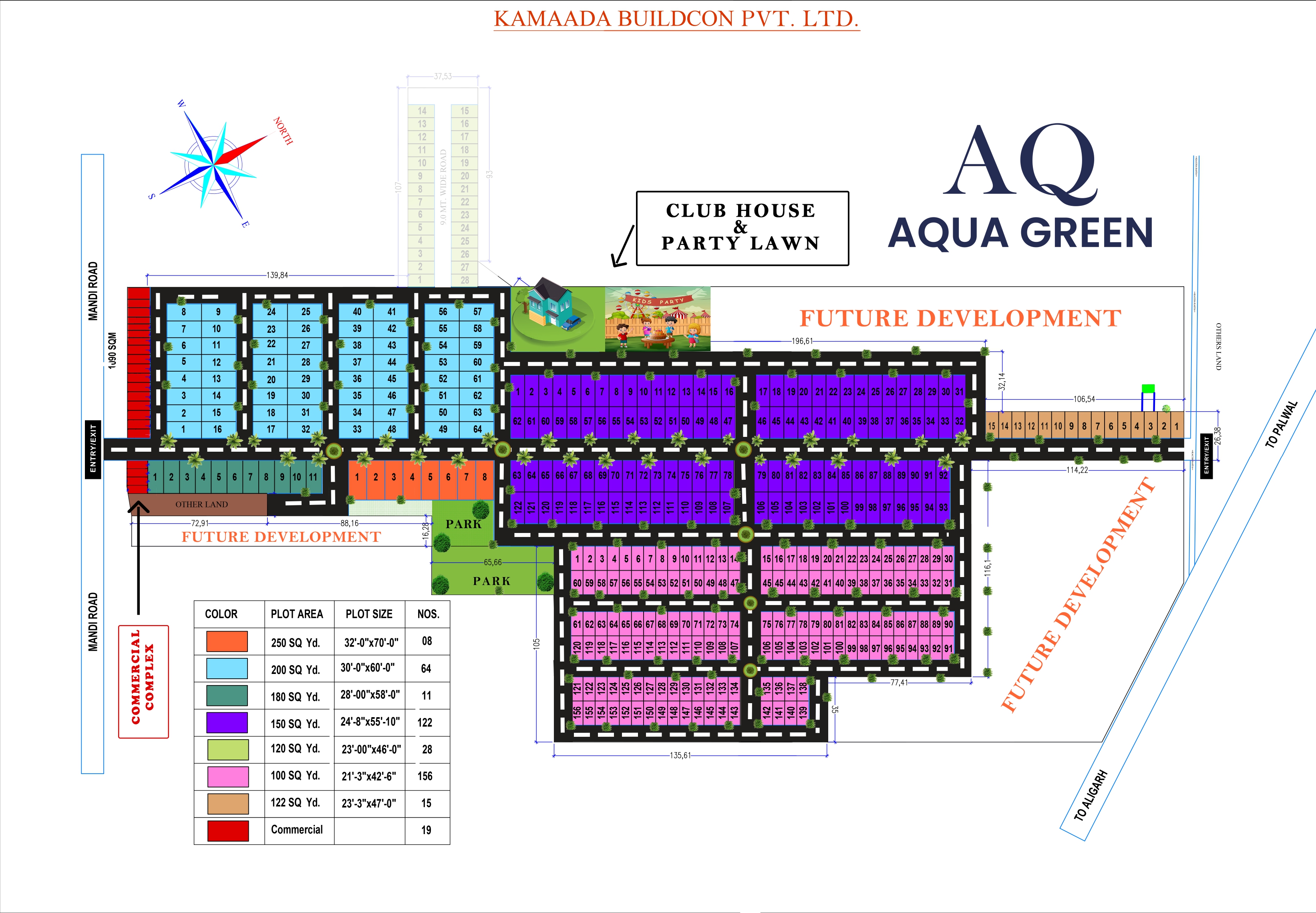 Resale 100 Sqyd Plot In Tappal Aligarh 5397658