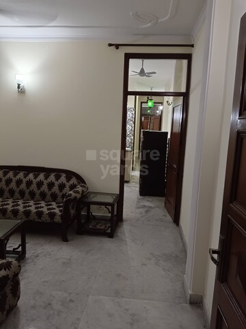 Living Room in 2 BHK Builder Floor at Lajpat Nagar – for Rent