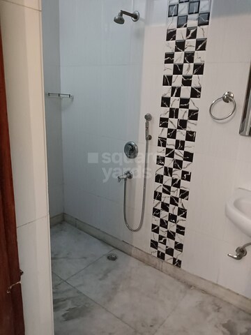 Bathroom in 2 BHK Builder Floor at Lajpat Nagar – for Rent