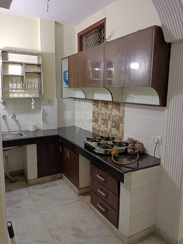 Kitchen in 2 BHK Builder Floor at Lajpat Nagar – for Rent