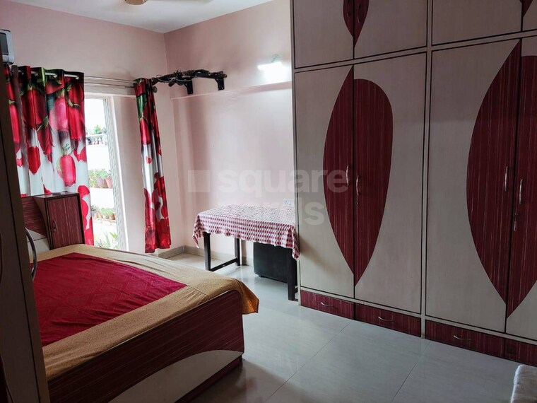 Bedroom, kumar-princetown-royal 2 Bedroom 1100 Sq.Ft. Apartment In Undri Pune 5427469