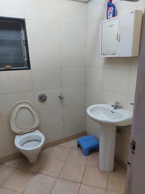 Bathroom in 2 BHK Apartment at Nancy Towers, Wanowrie – for Rent