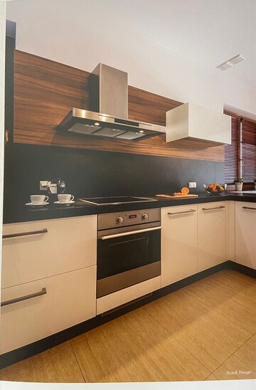 Kitchen in 3 BHK Apartment at Salisbury Park – for Sale