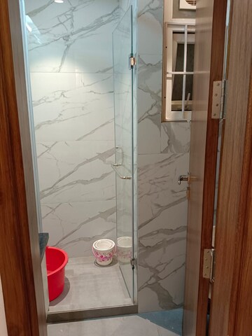 Bathroom in 2 BHK Builder Floor at Lajpat Nagar – for Rent