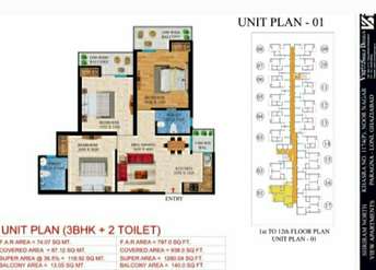 3 BHK Apartment For Resale in SV Rama Heights Raj Nagar Extension Ghaziabad 5487322