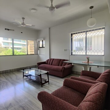 Living Room in 2 BHK Apartment at Juhu – for Rent