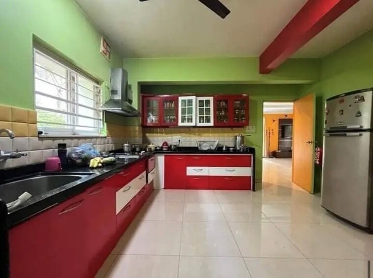Kitchen, clover-highlands-row-house 3.5 Bedroom 2390 Sq.Ft. Villa In Kondhwa Pune 5497130