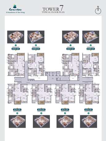 3 BHK Apartment For Resale in EIPL Corner Stone Gandipet Hyderabad 5512021