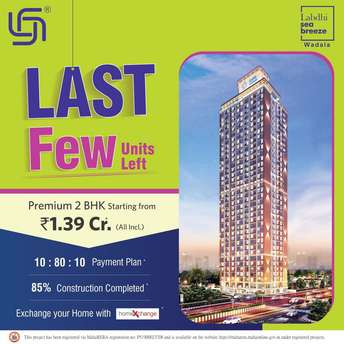 1 BHK Apartment For Resale in Labdhi Seabreeze Wadala Mumbai 5529577