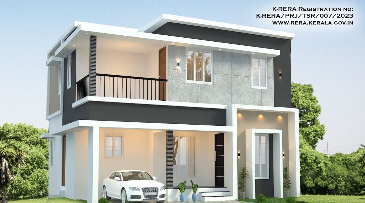 Resale 4 Bedroom 2500 Sq.Ft. Independent House in Amala Nagar Thrissur