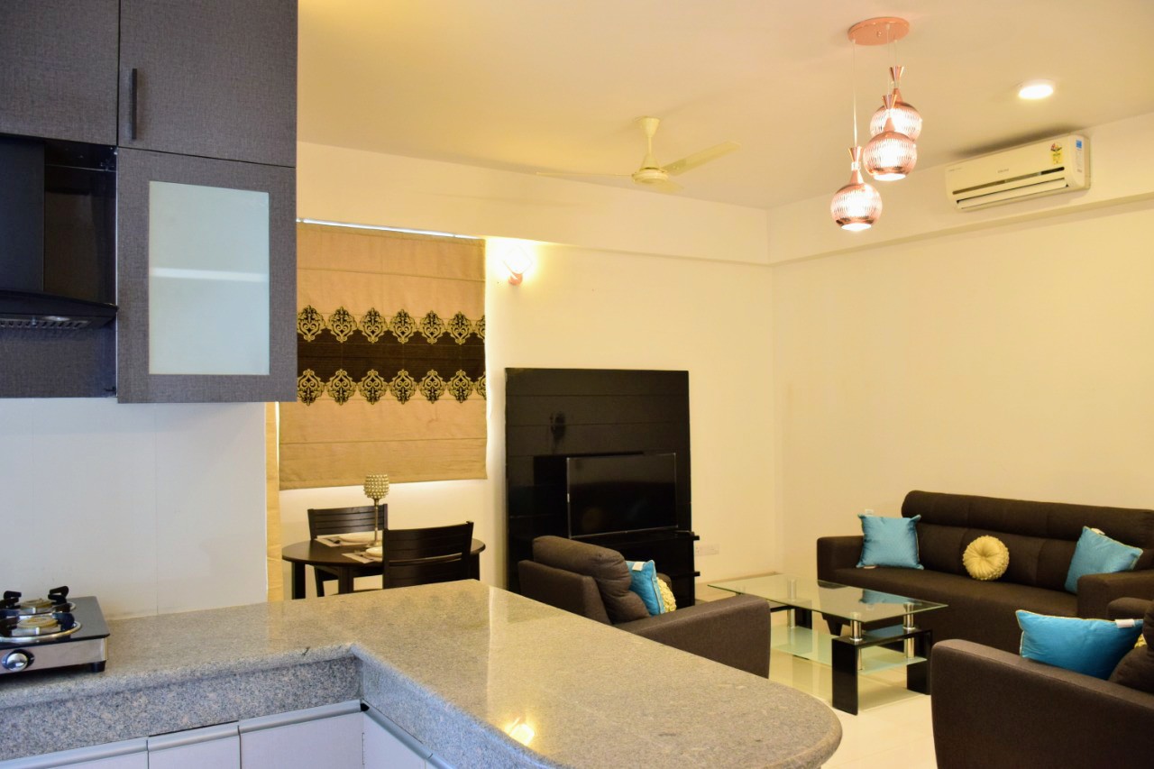 Rental 3 Bedroom 1593 Sq.Ft. Apartment in Emaar MGF The Palm Drive