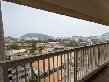 Balcony in 3.5 BHK Apartment at MK Gold Coast, Yendada – for Sale