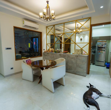 Living Room in 4 BHK Builder Floor at Emaar MGF Emerald Hills, Sector 65 – for Rent