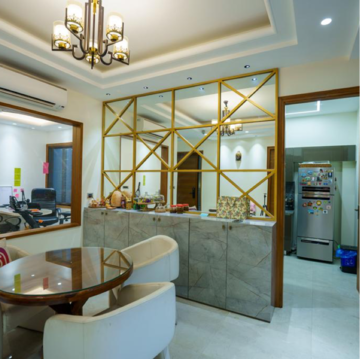 Terrace in 4 BHK Builder Floor at Emaar MGF Emerald Hills, Sector 65 – for Rent