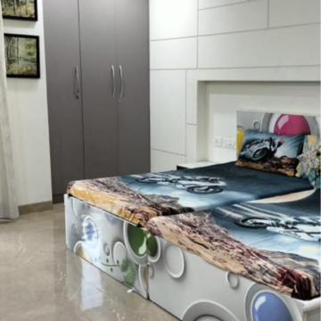 Bedroom in 4 BHK Builder Floor at South City 2 – for Rent