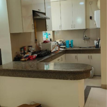 Kitchen in 2 BHK Apartment at Emaar The Palm Drive-Palm Studios, Sector 66 – for Rent