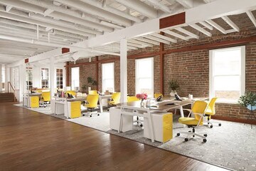 Team Area in  Office Space in IT/SEZ at KLJ Noida One, Sector 62 – for Rent