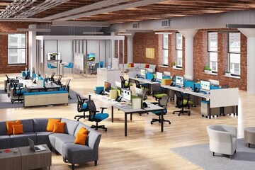 Floor Plan in  Office Space in IT/SEZ at KLJ Noida One, Sector 62 – for Rent