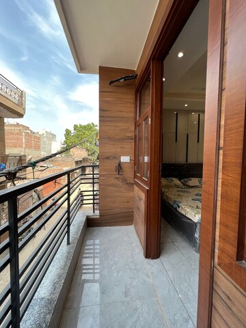 Balcony in 2 BHK Builder Floor at Vipin Garden – for Sale