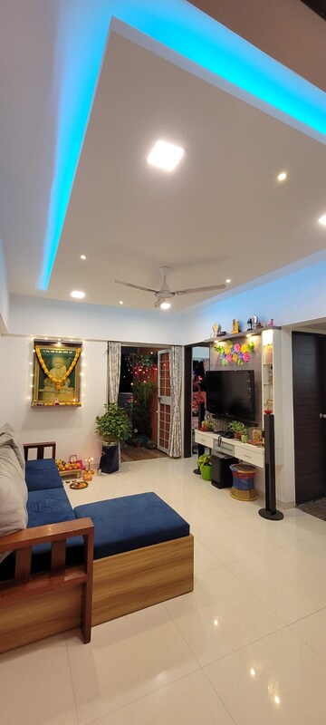 Living Room in 2 BHK Apartment at Fortune Perfect, Katraj Kondhwa Road – for Sale