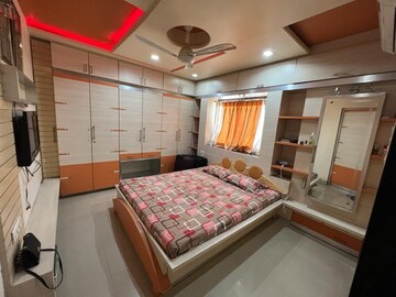 Bedroom in 3 BHK Apartment at Magarpatta City Erica, Magarpatta City – for Rent