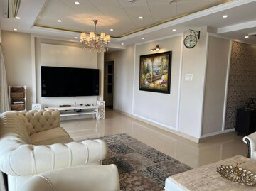 Living Room in 5 BHK Apartment at SNN Clermont, Hebbal – for Rent