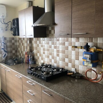 Kitchen in 3 BHK Apartment at Tulip Violet, Sector 69 – for Rent