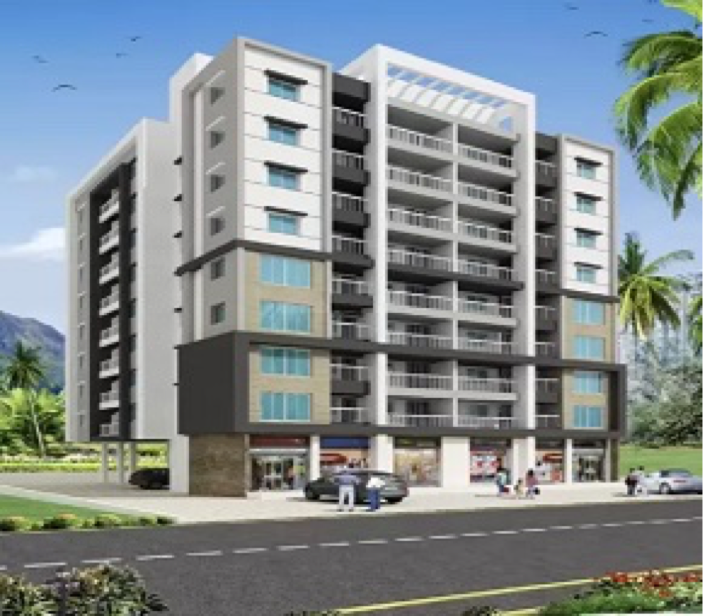 Resale 1 Bedroom 684 Sq.Ft. Apartment in Bappa Towers, Maan Pune 5645411