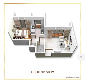 Floor Plan in 1 BHK Builder Floor at Sai Amrut, Kalamboli – for Sale