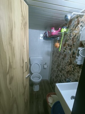 Bathroom in 2 BHK Apartment at Krishna Heights Ghansoli, Ghansoli – for Rent