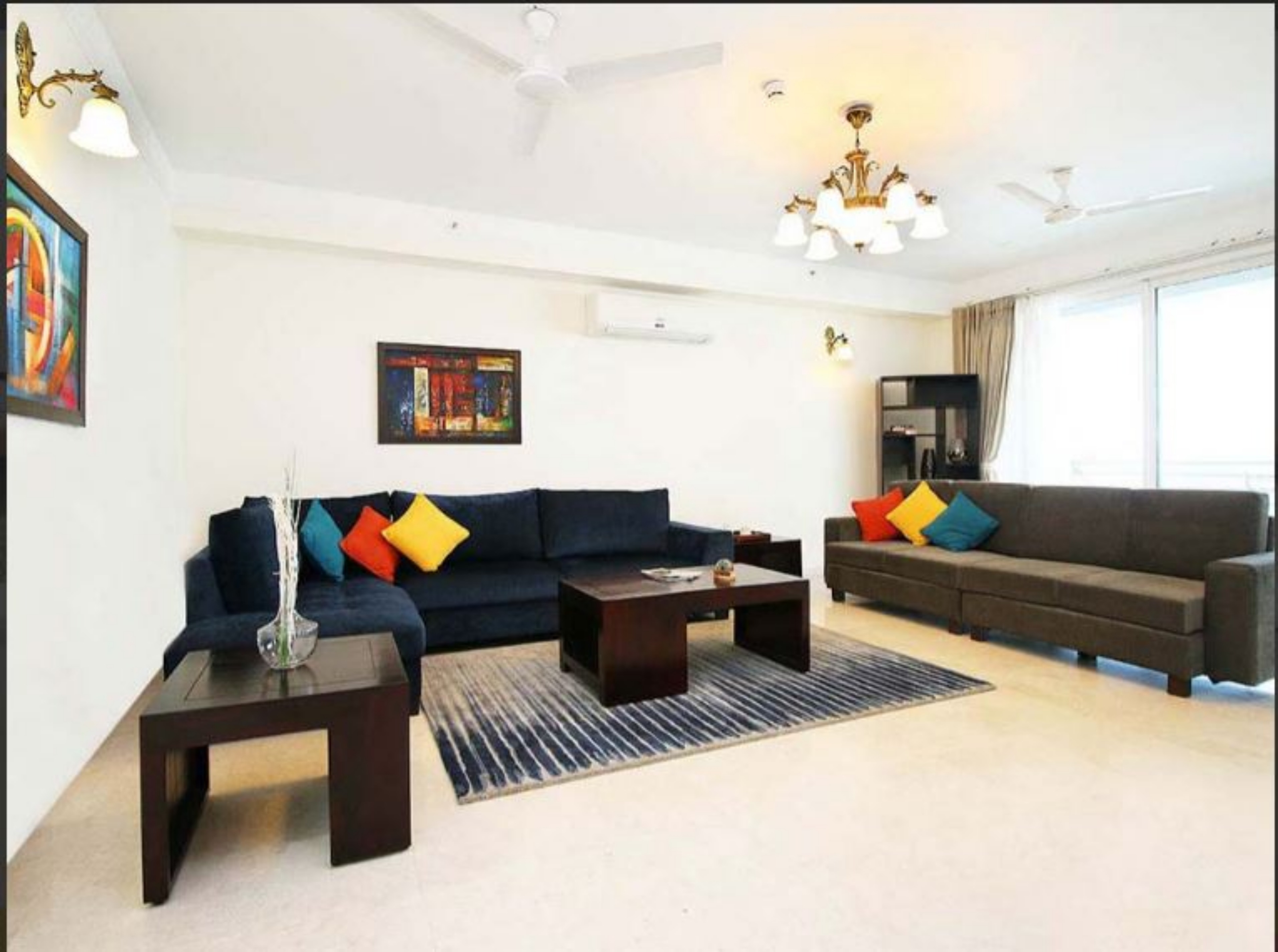 Rental 5 Bedroom 6050 Sq.Ft. Villa in Emaar The Palm Spring Villas, Sector 54 Gurgaon 5789093