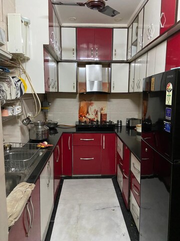 Kitchen in 2 BHK Builder Floor at Janakpuri – for Rent