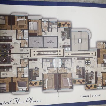 Floor Plan in 2 BHK Apartment at Byculla East – for Sale