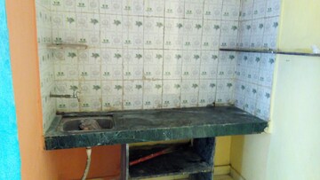 Kitchen in Studio Builder Floor at Rahul Apartment Virar East, Virar East – for Rent