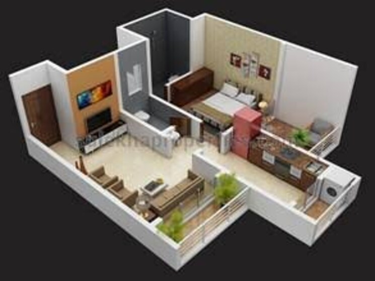 Floor Plan, harishree-residency 1 Bedroom 635 Sq.Ft. Apartment In Ambernath West Thane 5699116
