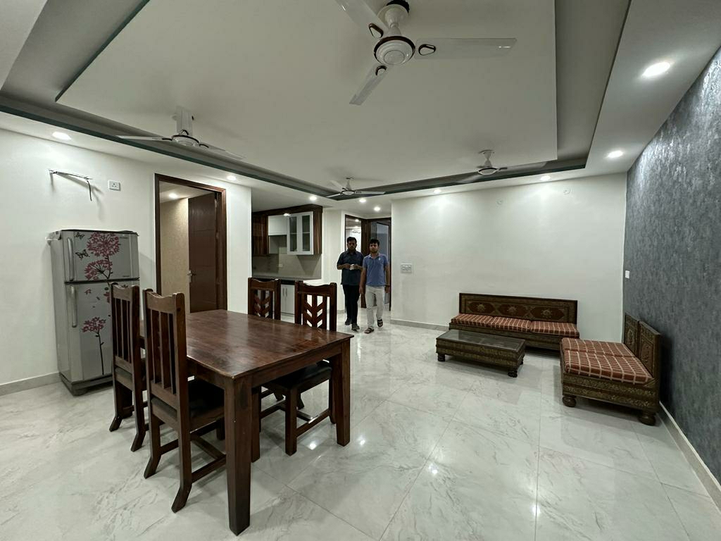 Rental 3 Bedroom 1750 Sq.Ft. Builder Floor in Freedom Fighters Enclave