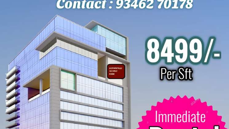 Commercial Office Space 1200 Sq.Ft. in Tellapur Hyderabad