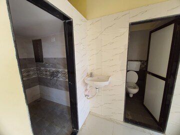 Bathroom in 1 BHK Builder Floor at Govind Smruti CHS Virar East, Virar East – for Rent