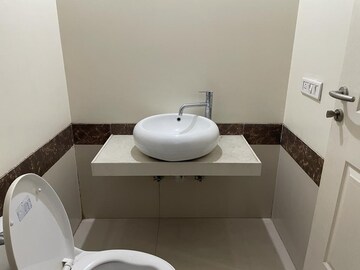 Bathroom in 3 BHK Apartment at K Raheja Vistas Premiere, Mohammadwadi – for Rent