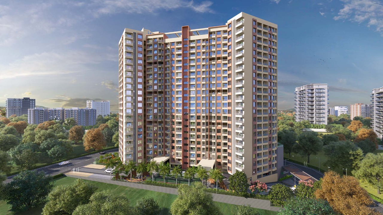 Resale 3 Bedroom 1096 Sq.Ft. Apartment in Saniket The Rising, Kiwale