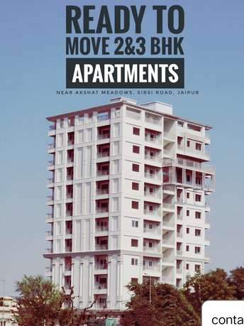 2 BHK Apartment For Resale in Sirsi Road Jaipur  5740923